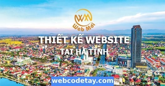 Thiết kế website tại Hà Tĩnh