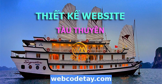 Thiết kế website tàu thuyền chuẩn SEO
