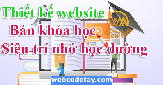 Thiết kế website Bán khóa học Siêu trí nhớ học đường