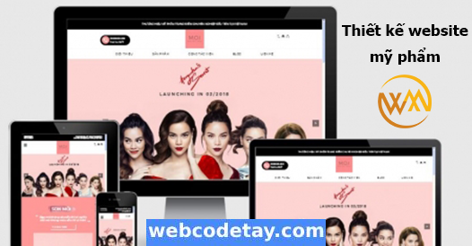 Thiết kế website Bán Mỹ Phẩm