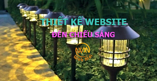 Thiết kế website thiết bị đèn chiếu sáng chuẩn SEO