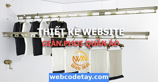 Thiết kế website giàn phơi quần áo chuẩn SEO