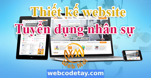 Thiết kế website Tuyển dụng nhân sự