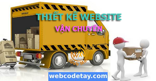 Thiết kế website Vận chuyển chuẩn SEO