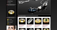 Thiết kế web trang sức - vàng bạc