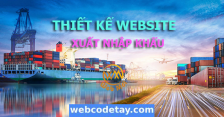 Thiết kế website Xuất nhập khẩu chuẩn seo