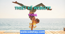 Thiết kế website Yoga chuẩn SEO