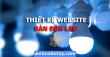 Thiết kế website bán đèn led chuẩn SEO