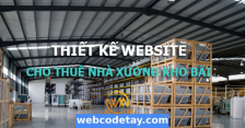 Thiết kế website cho thuê nhà xưởng kho bãi