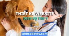 Thiết kế website dịch vụ thú y chuẩn SEO