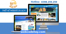 Thiết kế website du lịch chuẩn SEO