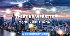 Thiết kế website mạng viễn thông chuẩn SEO