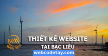 Thiết kế website tại Bạc Liêu
