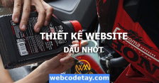 Thiết kế website Bán Dầu Nhớt, Phân phối Dầu Nhớt