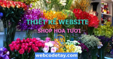 Thiết kế website Bán Hoa Tươi, Shop Hoa, Điện Hoa