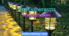 Thiết kế website Bán, Lắp đặt, Thiết kế Thiết bị Đèn Chiếu Sáng