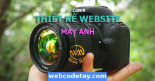 Thiết kế website Bán Máy ảnh