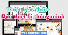 Thiết kế website bán thiết bị thông minh