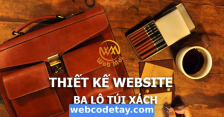 Thiết kế website Bán Túi Xách, Balo thời trang online