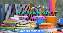 Thiết kế website Bán Văn phòng phẩm