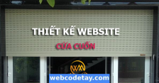Thiết kế website Công ty Bán, Lắp đặt Cửa Cuốn