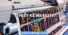 Thiết kế website Công ty In Ấn, Dịch vụ Thiết kế In Ấn