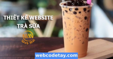 Thiết kế website Quán Trà sữa, Bán Trà sữa