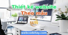 Thiết kế website theo mẫu