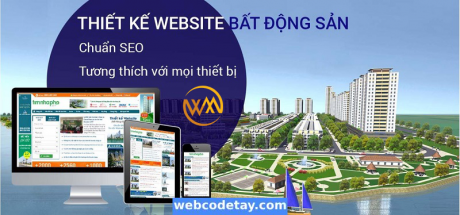Thiết kế website Bất động sản