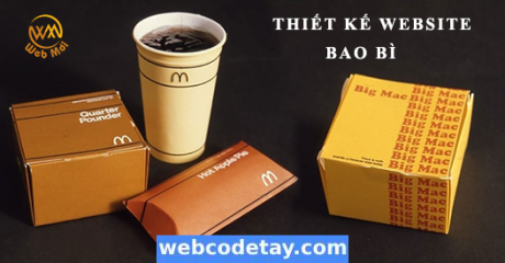 Thiết kế website Bao bì Thiết kế website Bao bì