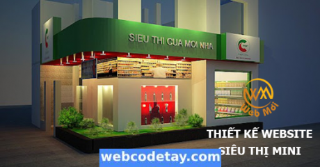 Thiết kế website Siêu thị Mini Thiết kế website Siêu thị Mini