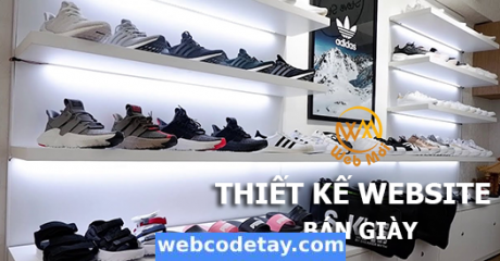 Thiết kế website bán giày chuẩn SEO Thiết kế website bán giày chuẩn SEO