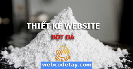Thiết kế website Bột đá chuẩn SEO