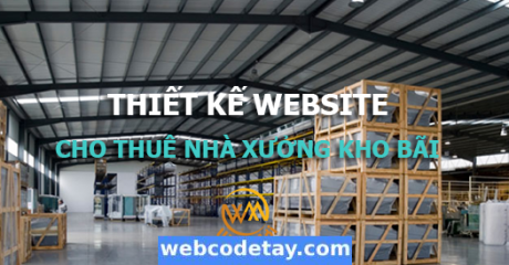 Thiết kế website cho thuê nhà xưởng kho bãi