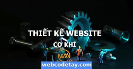 Thiết kế website cơ khí chuẩn SEO