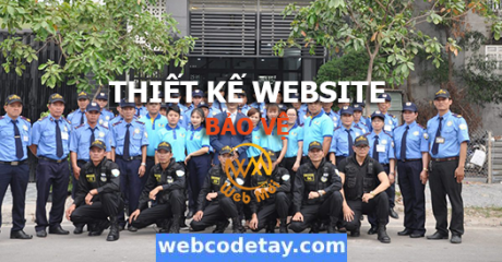 Thiết kế website Công Ty Dịch vụ Bảo Vệ, Vệ sĩ