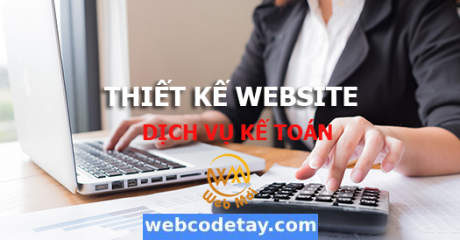 Thiết kế website dịch vụ kế toán chuẩn SEO