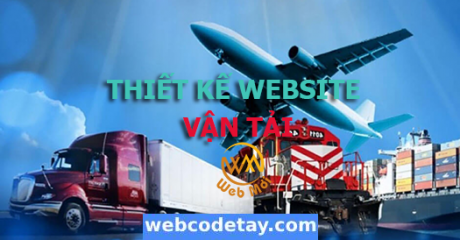 Thiết kế website Dịch vụ Vận tải, Vận chuyển Logistics