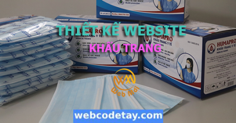 Thiết kế website Khẩu trang chuẩn SEO Thiết kế website Khẩu trang chuẩn SEO