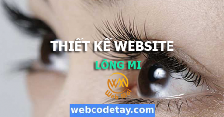 Thiết kế website Lông Mi chuẩn SEO Thiết kế website Lông Mi chuẩn SEO