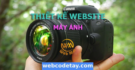 Thiết kế website máy ảnh chuẩn SEO