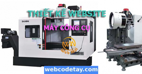 Thiết kế website máy công cụ chuẩn SEO