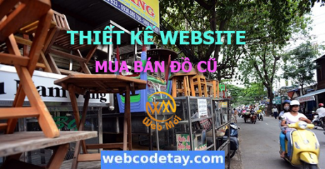 Thiết kế website Mua bán Đồ Cũ Thiết kế website Mua bán Đồ Cũ