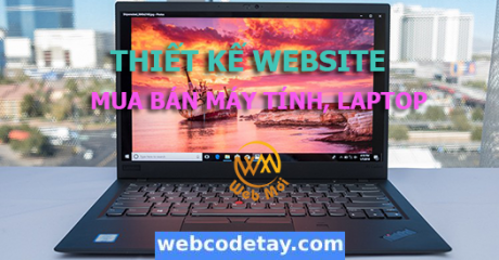 Thiết kế website mua bán máy tính, laptop Thiết kế website mua bán máy tính, laptop