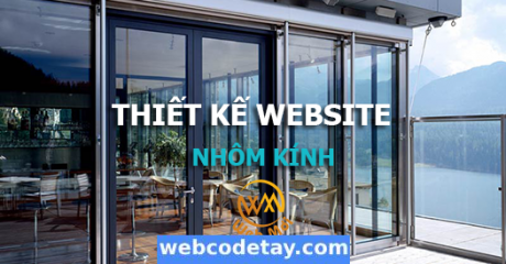 Thiết kế website Nhôm kính chuẩn SEO