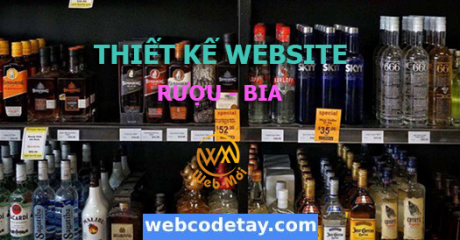 Thiết kế website Rượu - Bia chuẩn SEO Thiết kế website Rượu - Bia chuẩn SEO
