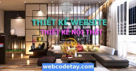 Thiết kế website Thiết kế nội thất chuẩn SEO