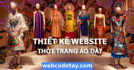 Thiết kế website Thời trang Áo dài chuẩn SEO Thiết kế website Thời trang Áo dài chuẩn SEO
