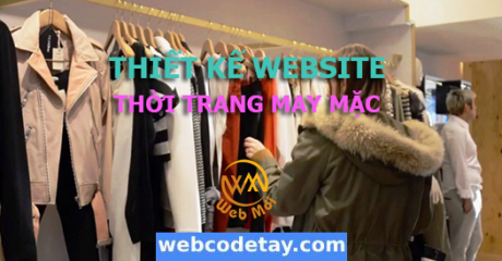Thiết kế website Thời trang May mặc chuẩn SEO