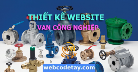 Thiết kế website Van công nghiệp chuẩn SEO
